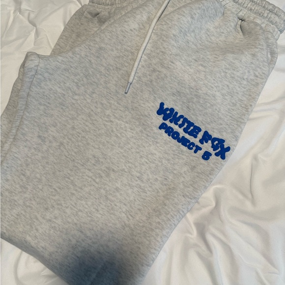White Fox Project 5 Sweatpants Gravity Grey - Picture 2 of 6